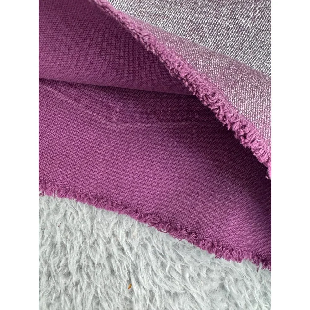 Metallic Purple Denim Shorts Womens Size 30 NWT 7 For All Mankind Cotton/Spandex - Picture 9 of 14